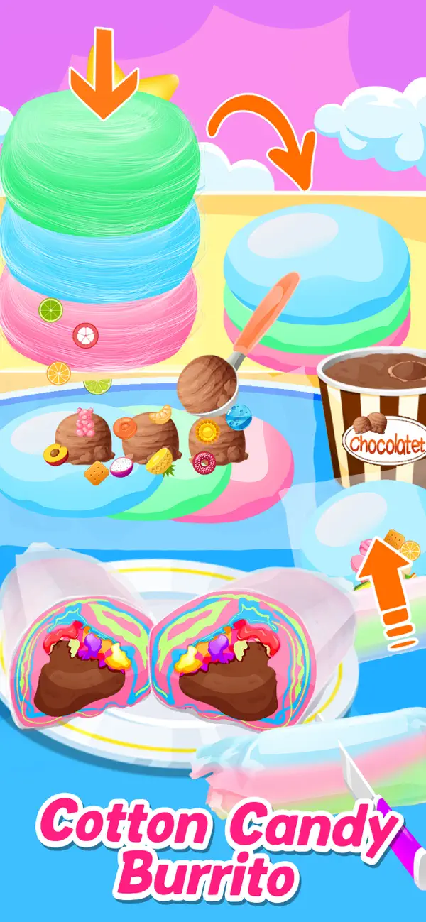 Screenshot #3 pour Cotton Candy Ice Cream Dessert