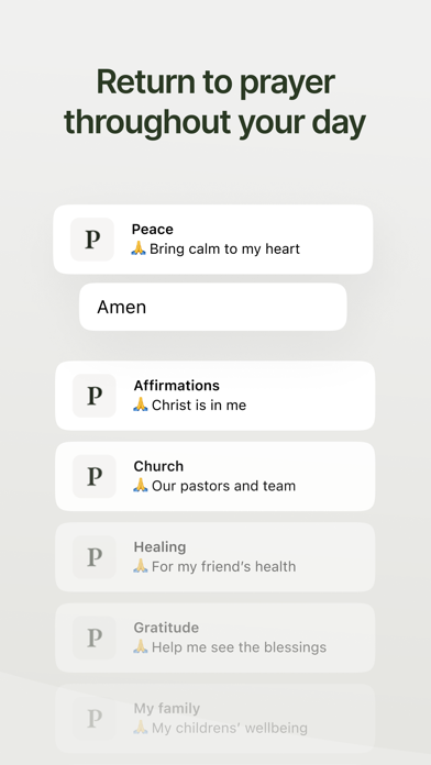 Screenshot #2 pour Prayminder