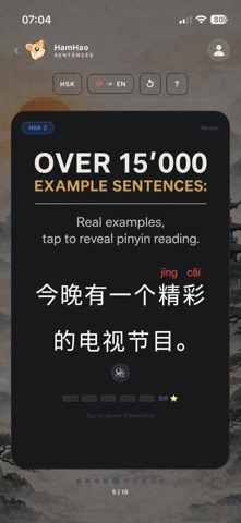 HamHao: Learn Chinese with HSK Screenshot 3 of 9