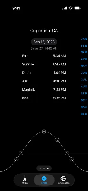 Prayer Times - Leptos screenshot 2