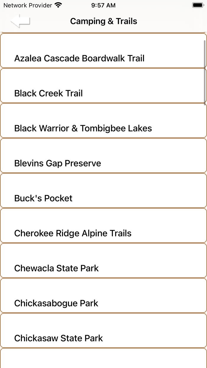 Alabama-State Parks  Trails