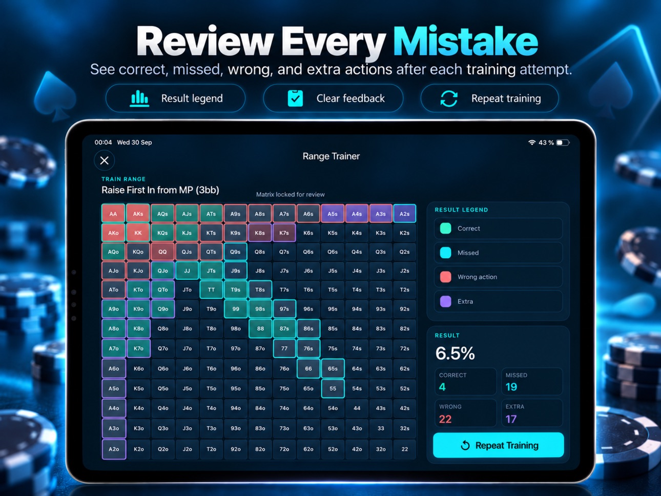Screenshot 11 of ProRangeLab: Poker Ranges