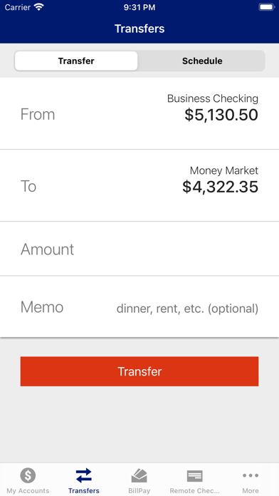 Y-12 Federal Credit Union Screenshot