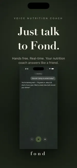 Fond - AI Nutrition screenshot 2