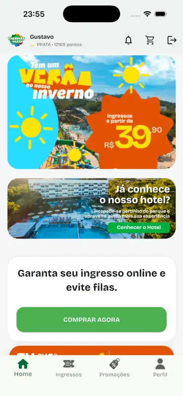 Thermas da Mata Oficial screenshot 1 of 5