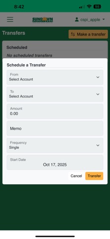 Sundown State Bank Mobile Screenshot 3 of 5