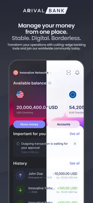 Arival screenshot 1