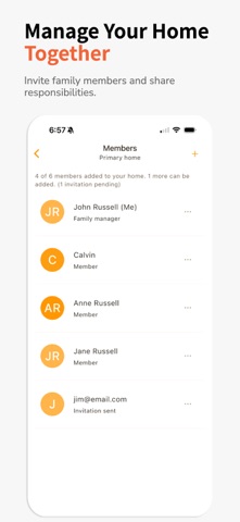 Homellow: Home Management iPhone screenshot