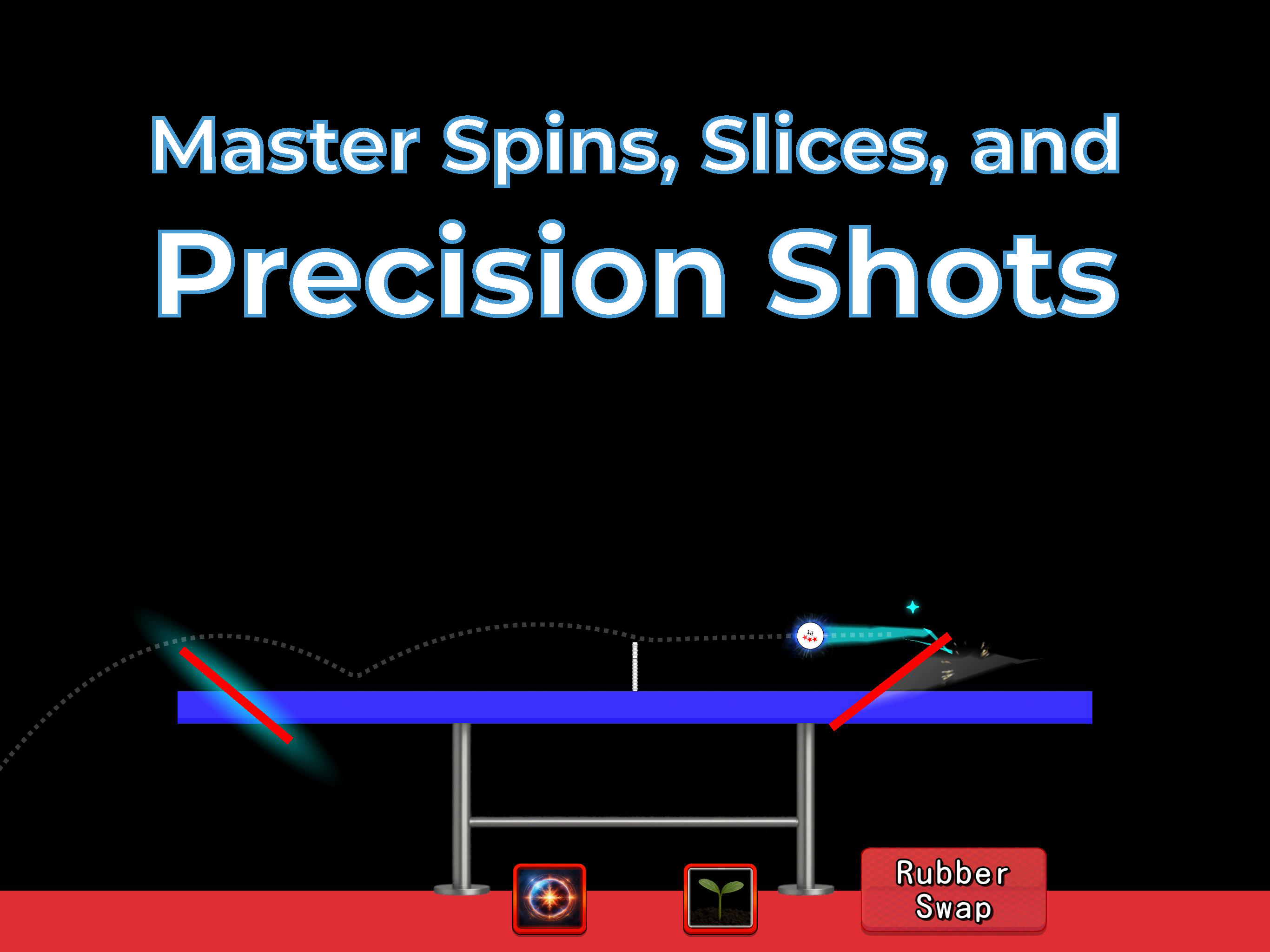 Ping Pong X: Realistic 2D Game