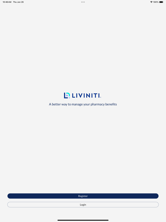 Liviniti iPad screenshot 1 - Medical app