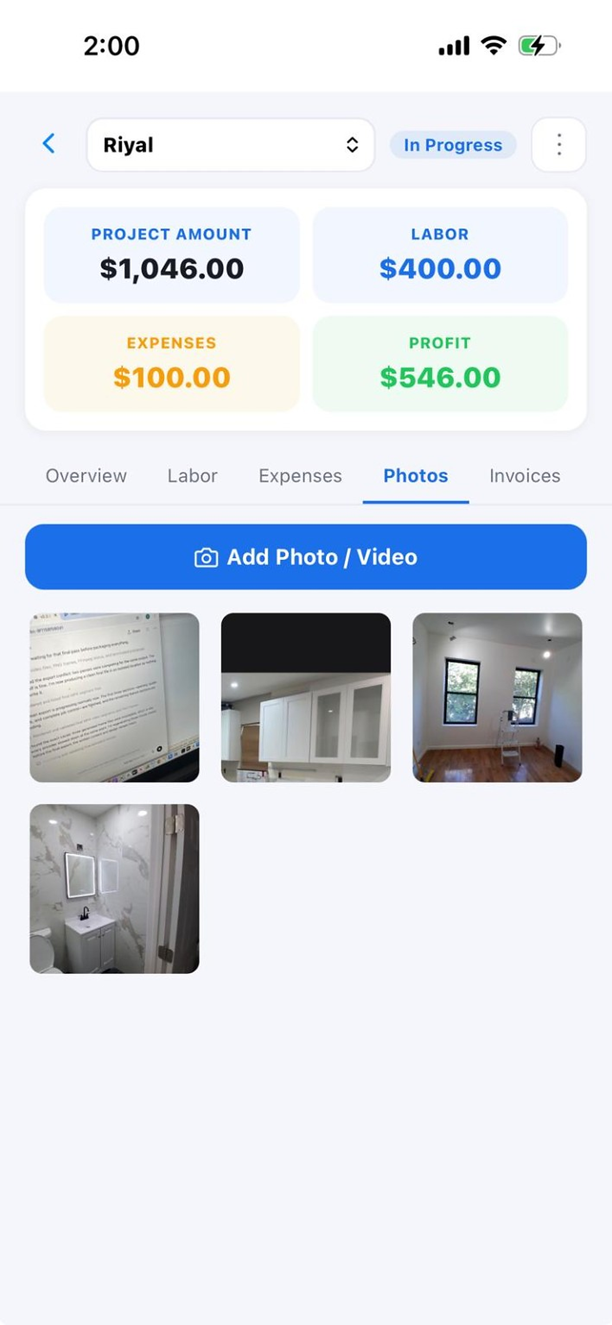 BuildProManagement screenshot 3
