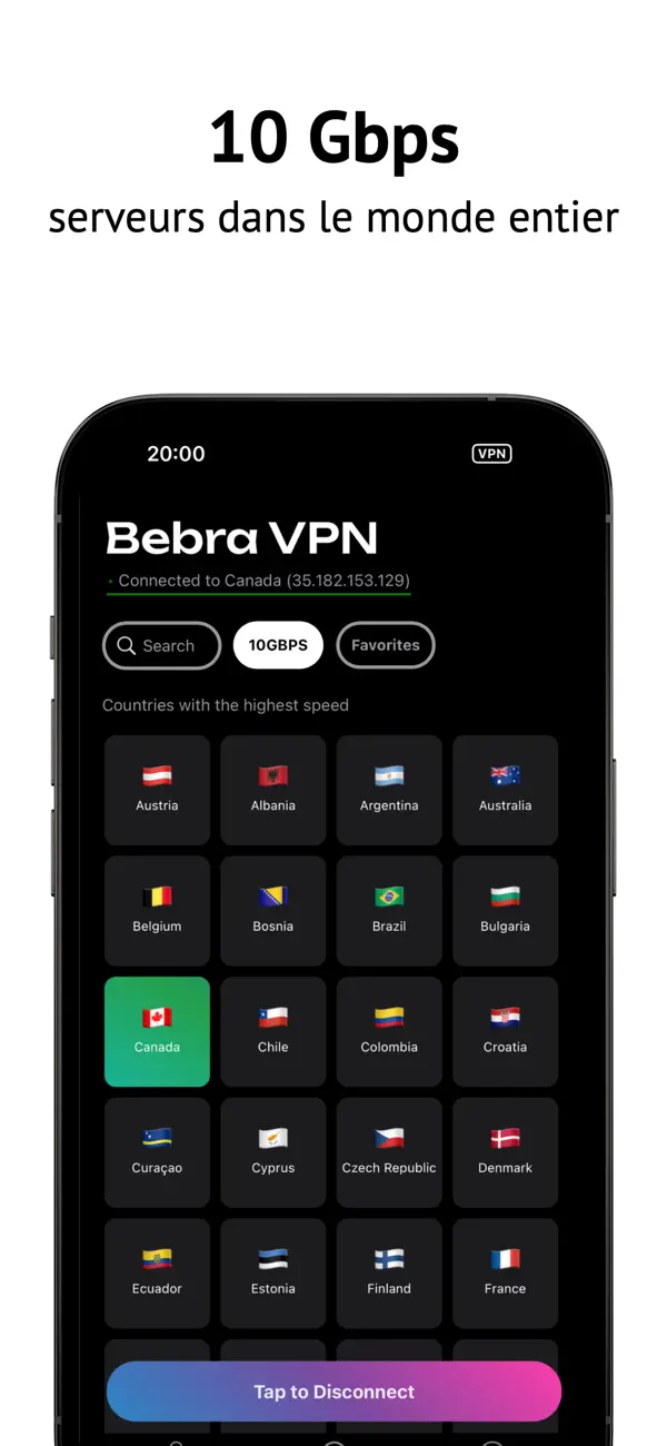 Screenshot #3 pour Bebra VPN