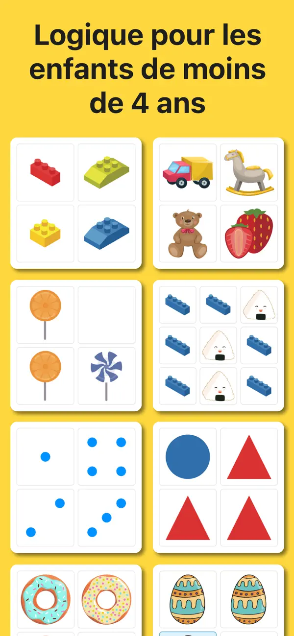 Screenshot #1 pour Jeux de logique enfant. Maths