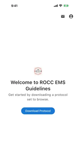 ROCC EMS Guidelines screenshot 1