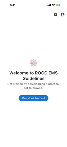 ROCC EMS Guidelines Screenshot 1 of 6