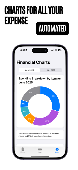 Easy Monthly Budget Screenshot 2 of 3