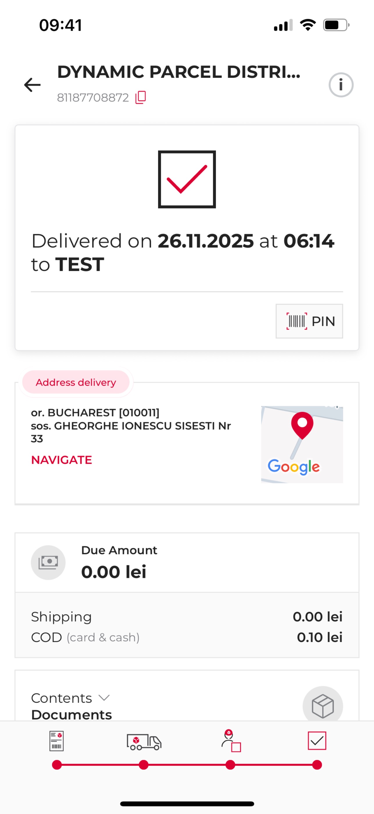 Screenshot 5 of DPD Mobile