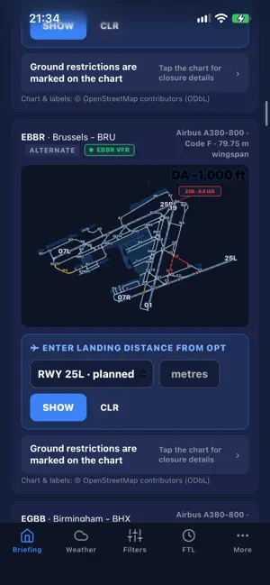 NOTIME – LIDO Pilot Briefing screenshot 3