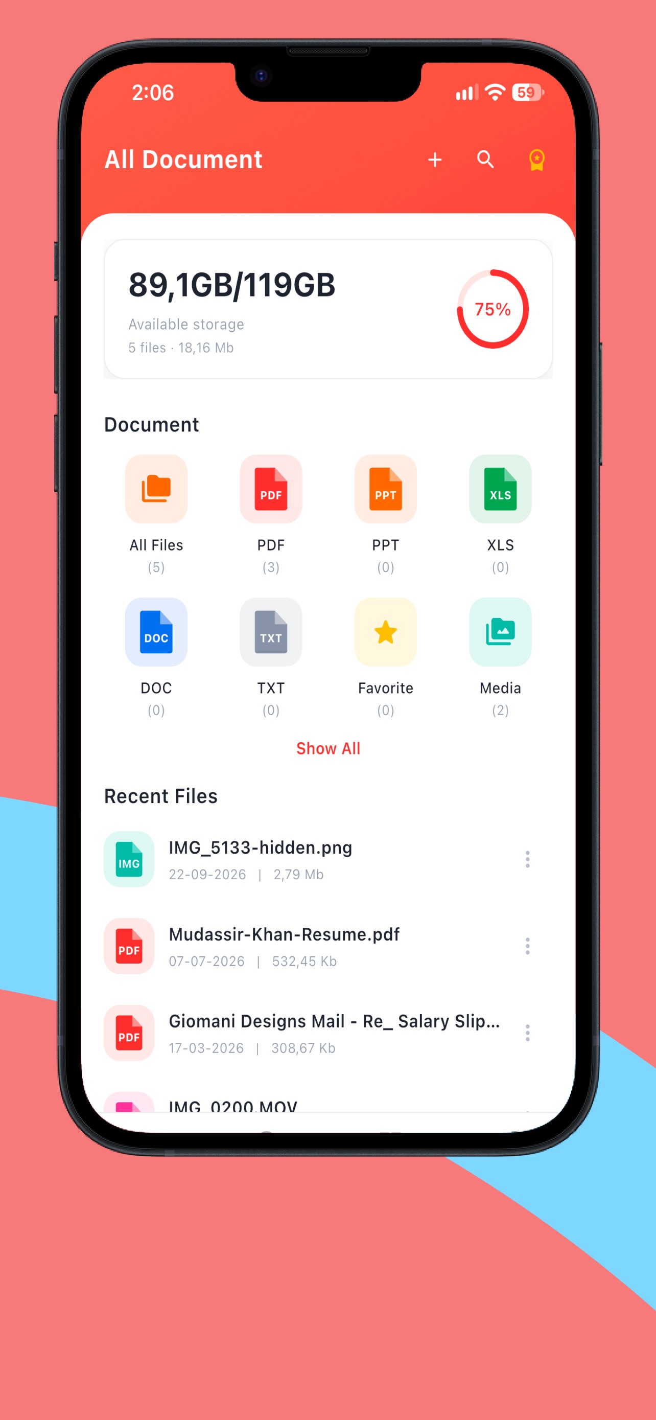 Screenshot 2 of MintBox Office File Manager