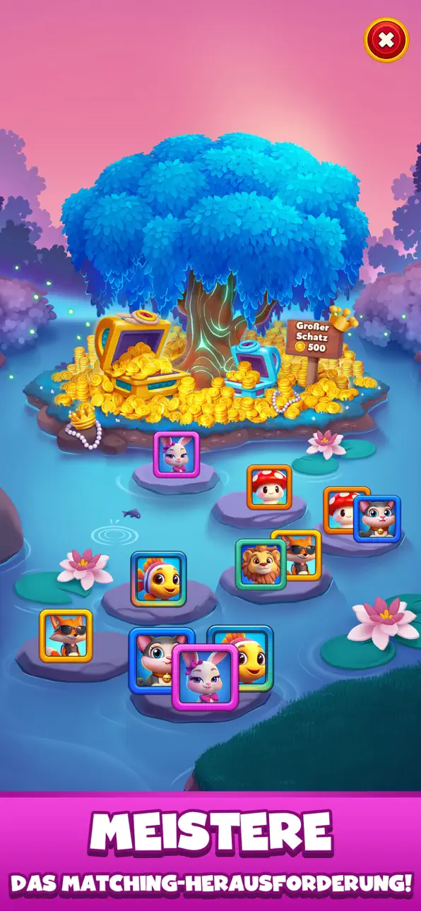 Goodwill Tiles: Match & Rescue iOS Mod IPA screenshot 5 - iOS game interface