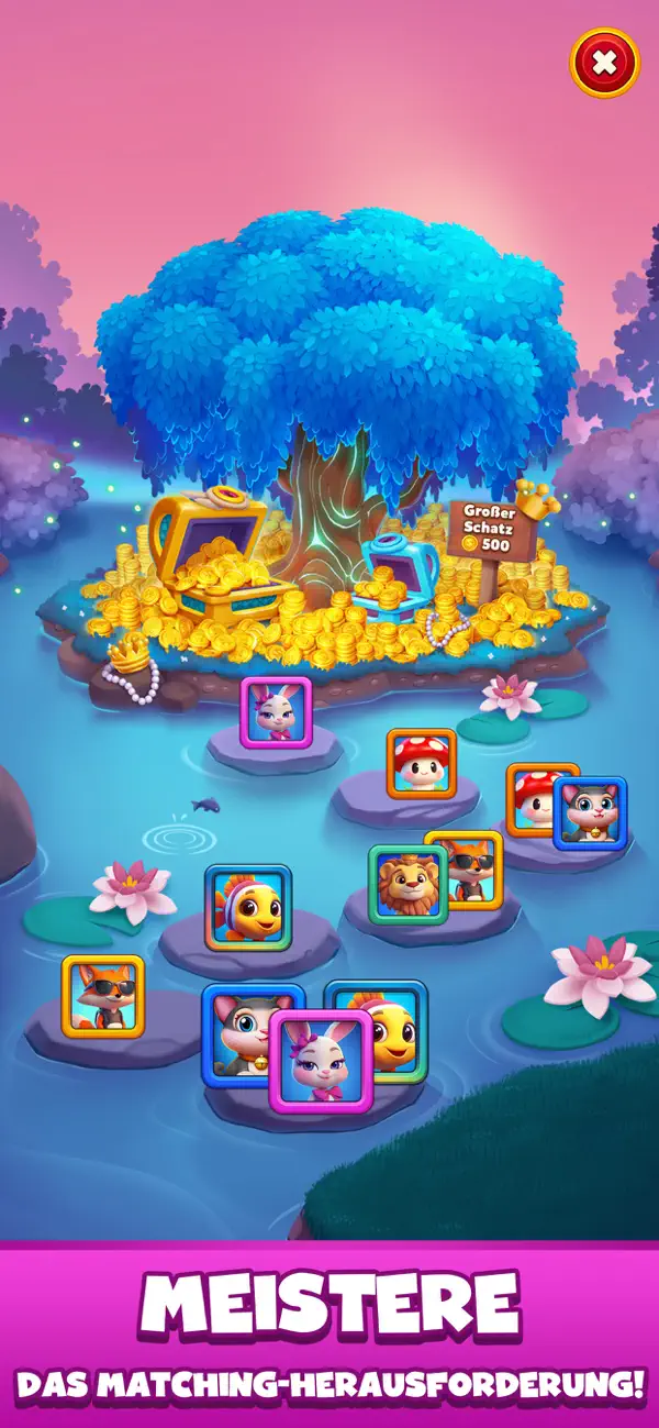 Goodwill Tiles: Match & Rescue iOS Mod IPA screenshot 5 - iOS game interface
