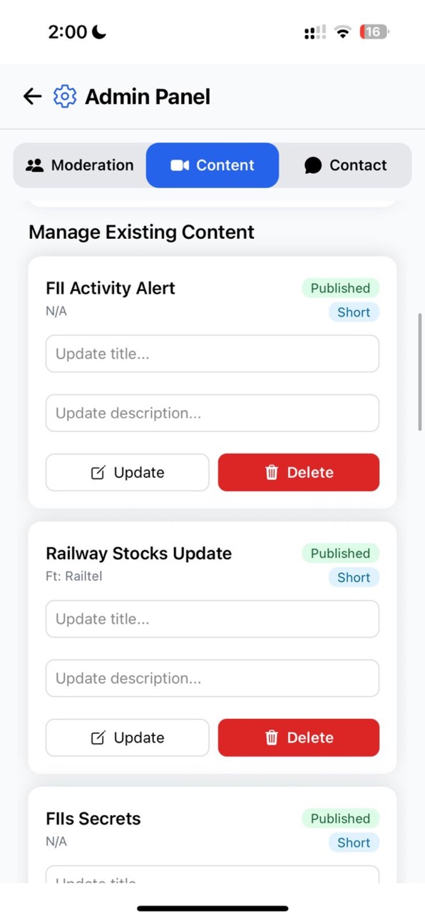 iPhone screenshot