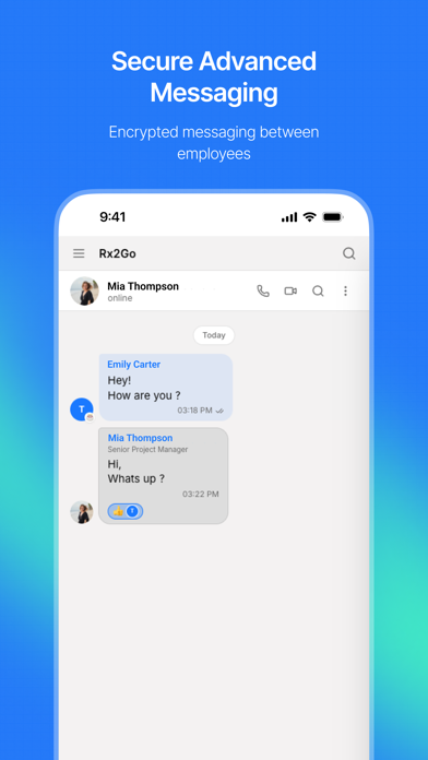 Rx2Go OS screenshot