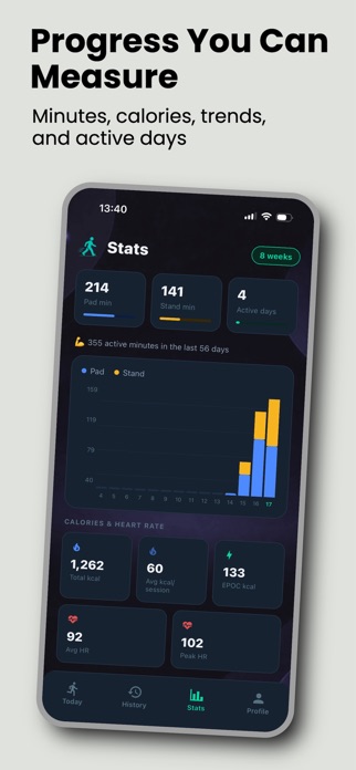 DeskWalker - Walking Pad Log Screenshot 9 of 10