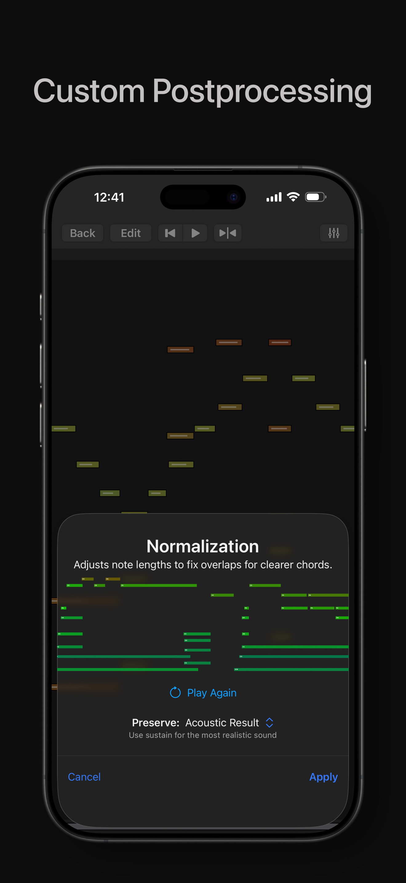 Piano Transcriptionist screenshot 5