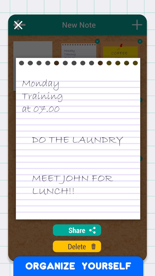 #3. Notepad – Daily Planner post (iOS) 由: Maria Amparo Ricos