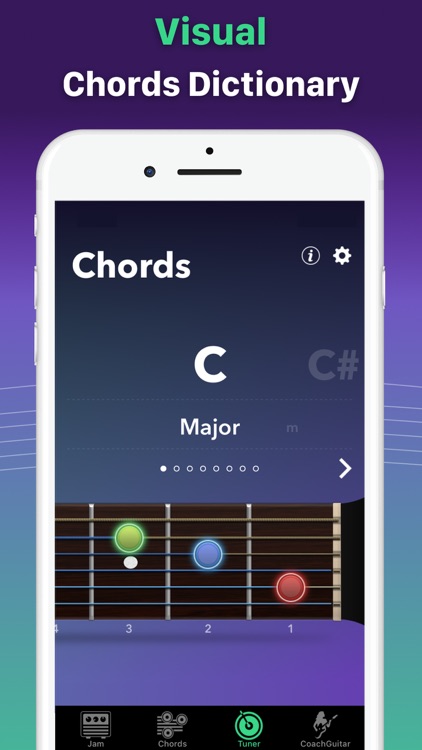 Guitar Tuner Easy tune chords screenshot-5