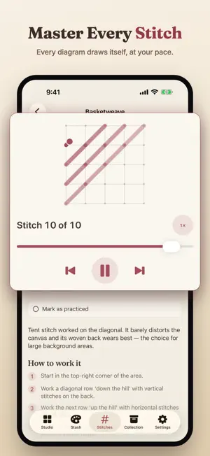 Needlepoint Studio screenshot 3