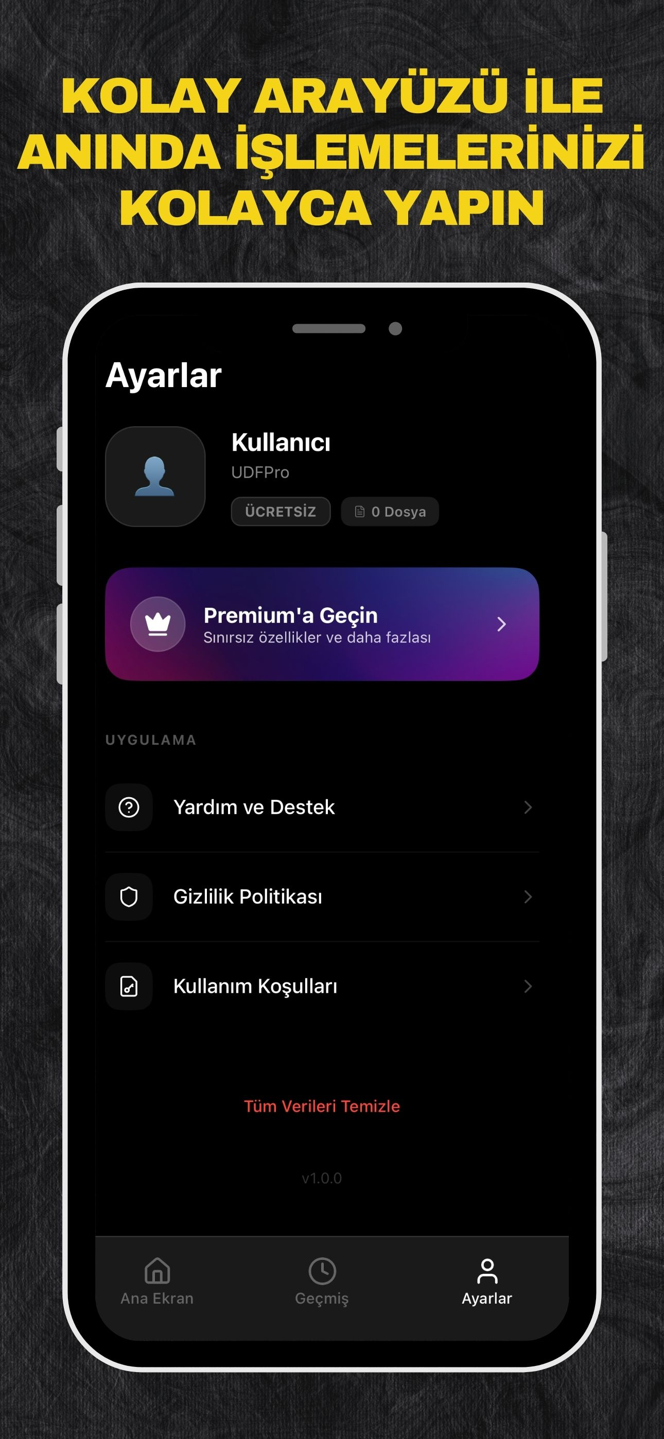 UDF Pro: UDF-PDF Dönüstürücü