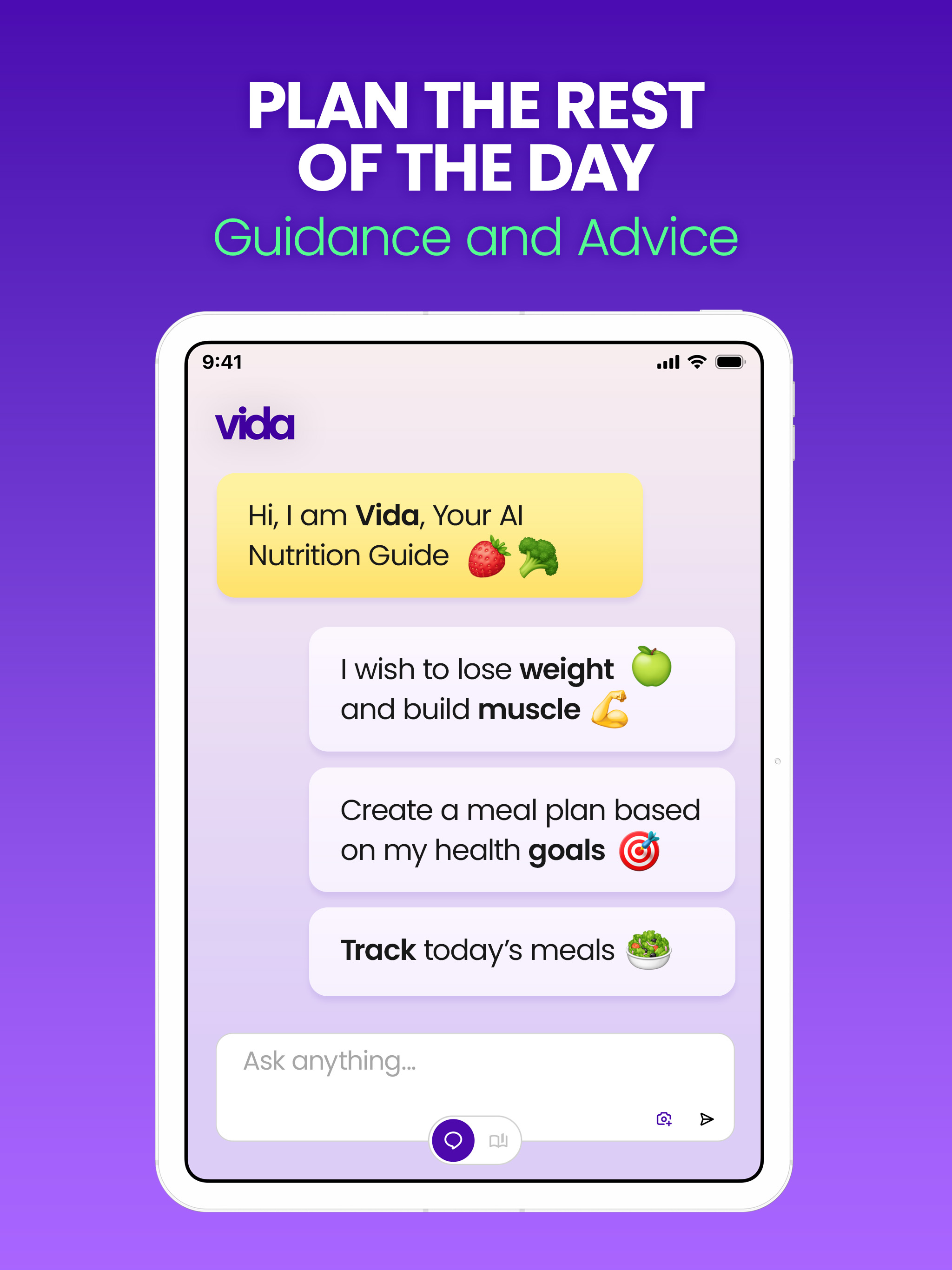 Vida: AI Nutrition Guide