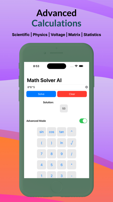 MathSolverAI Screenshot