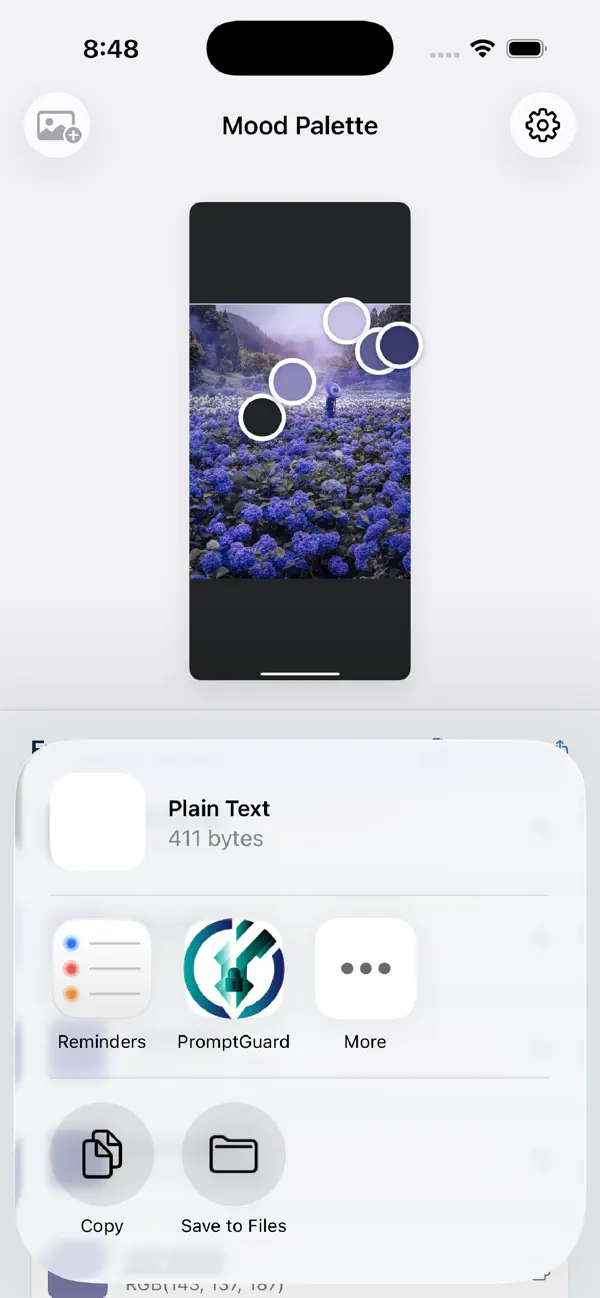 Screenshot #3 pour MoodPallete