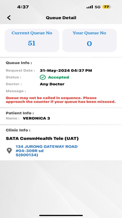 SATA Public Screenshot