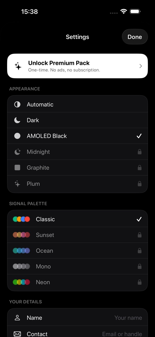 iPhone screenshot