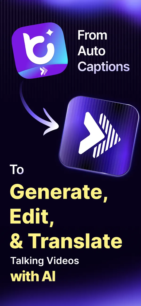 #1. Video Translator & AI Captions (iOS) Av: Vistring Technology Holdings Limited