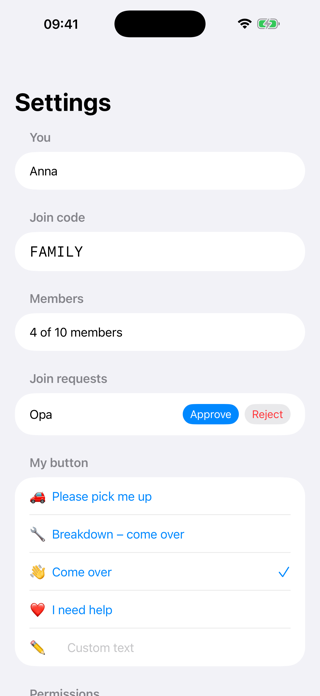 Ping! - The Family Button Screenshot 4 of 5