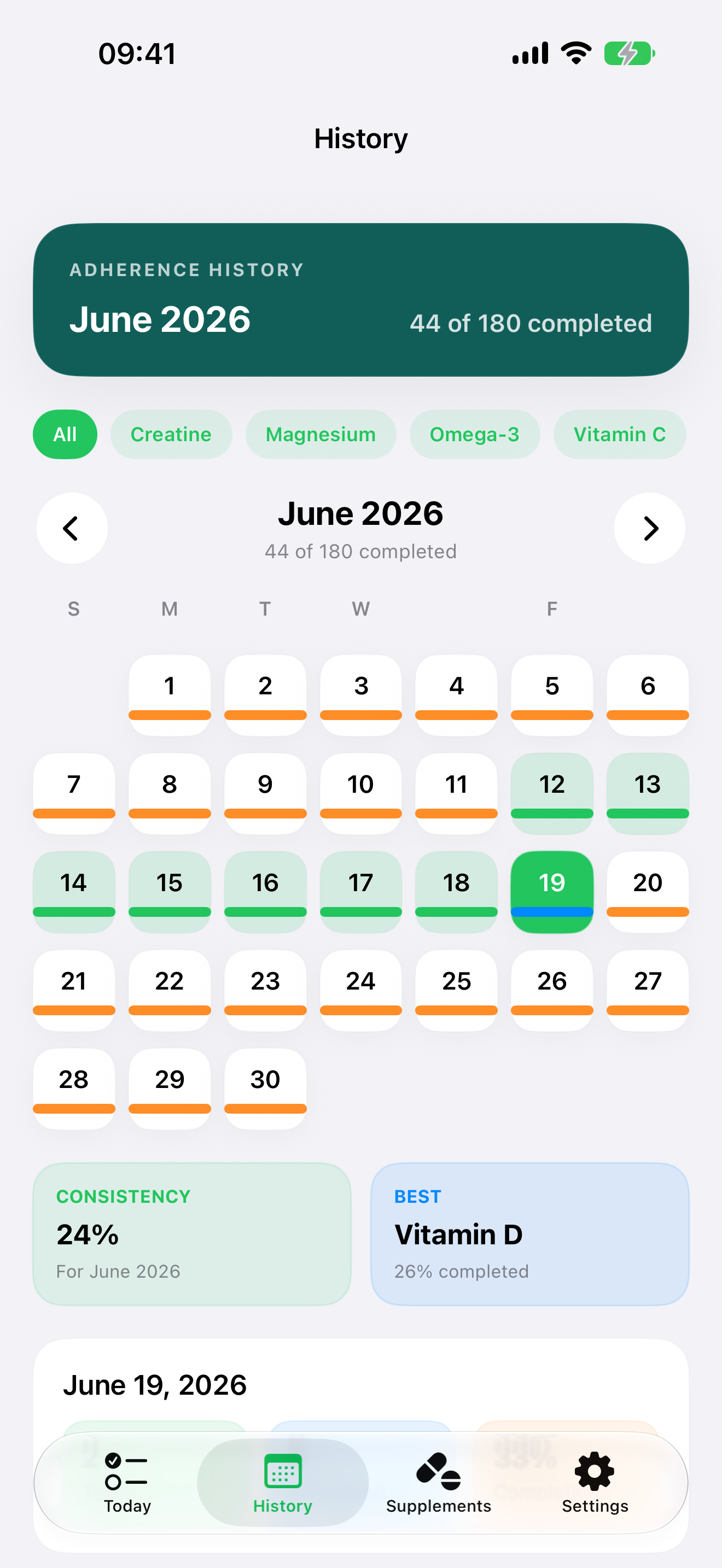 Vitamin Reminder - SuppTrack screenshot 3