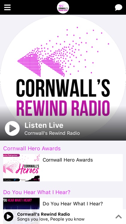 Cornwall's Rewind Radio