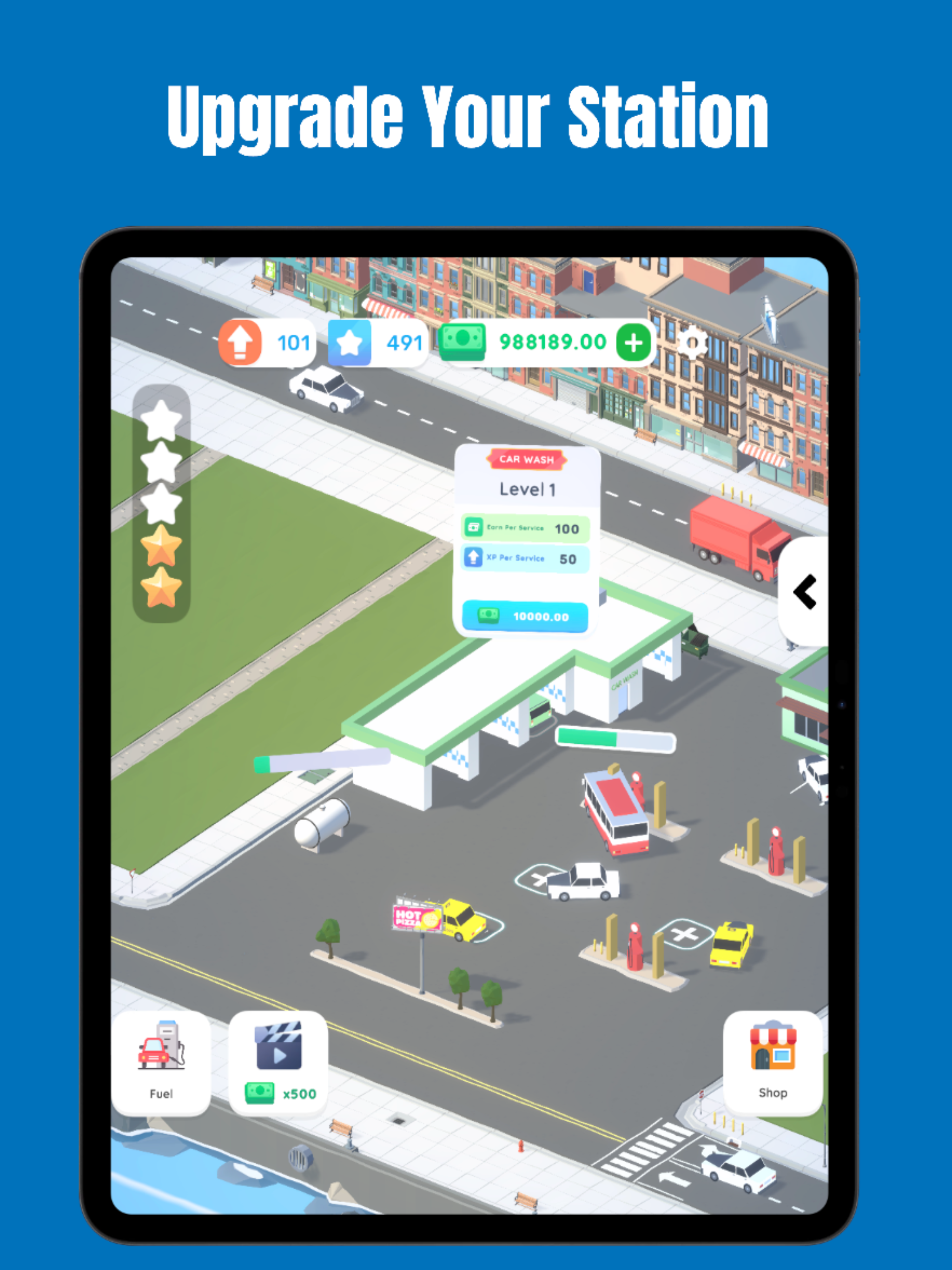 Idle Tycoon: Idle Fuel Empire