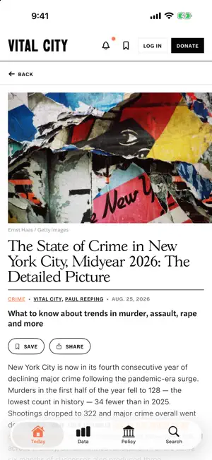 Vital City: NYC Policy & Data screenshot 2