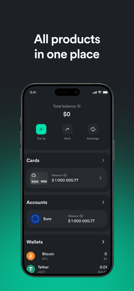 Wafee: Fiat & Crypto Hub - Finance App | MWM
