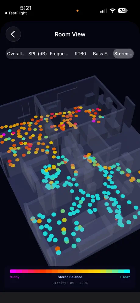 SonarRoom Audio Analysis Tool screenshot 2