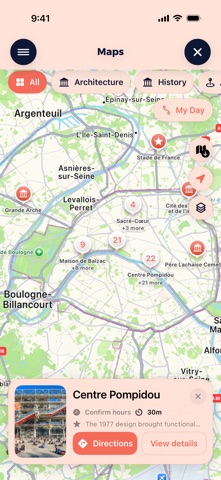 Paris Travel Guide Offline Screenshot 6 of 7