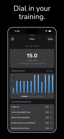 Dial - Workout Tracker Screenshot 6 of 6