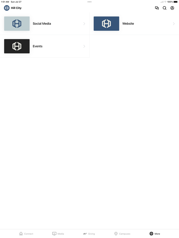 Hill City TX iPad screenshot 4 - Education app
