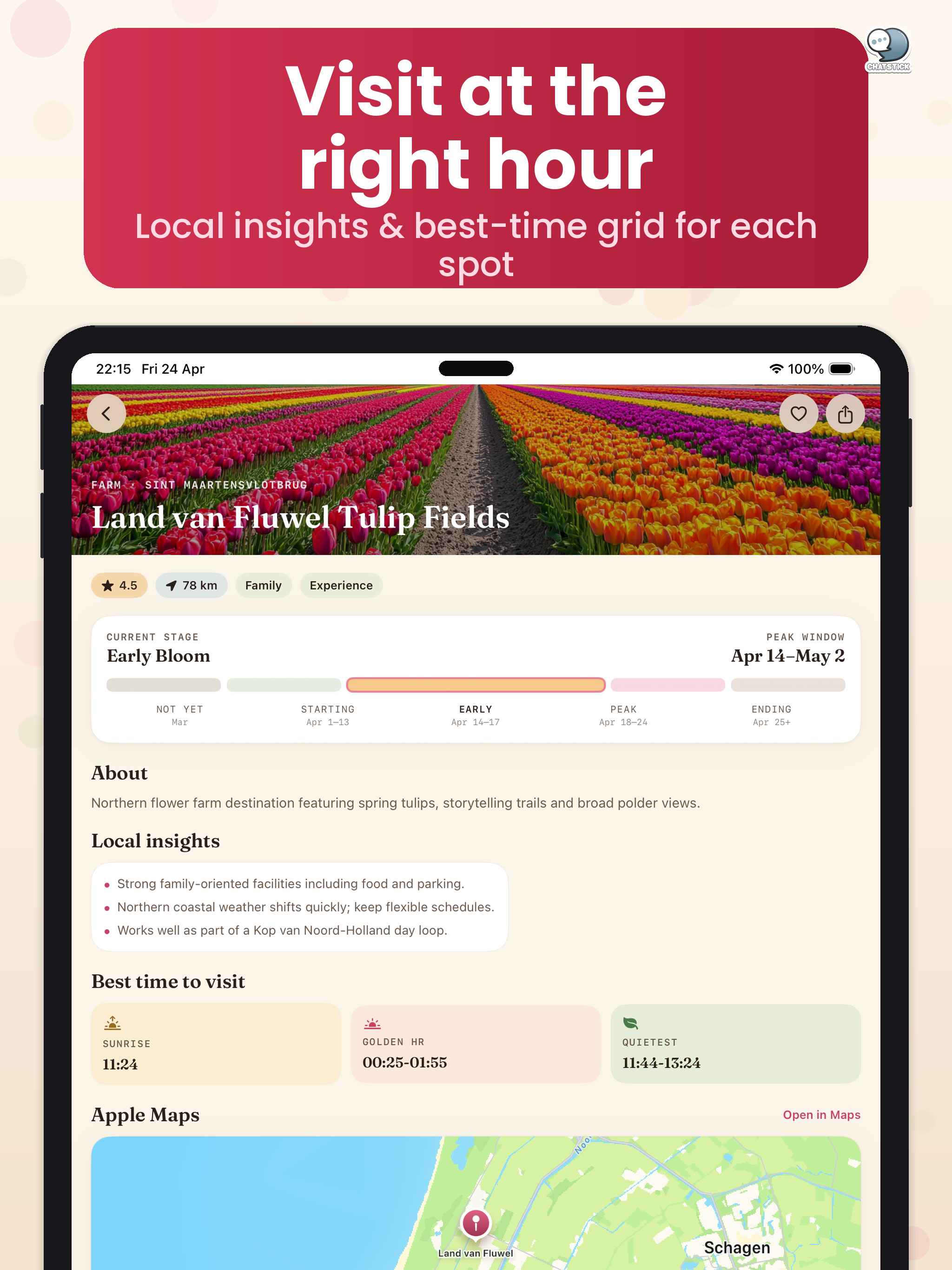 Tulip Trip Planner